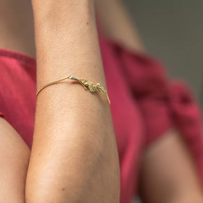 Almond Blossoms Bracelets Esther Bracelet The Branch of an Almond Tree