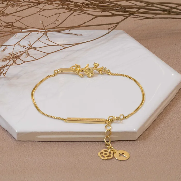 Almond Blossoms Bracelets Esther Bracelet The Branch of an Almond Tree