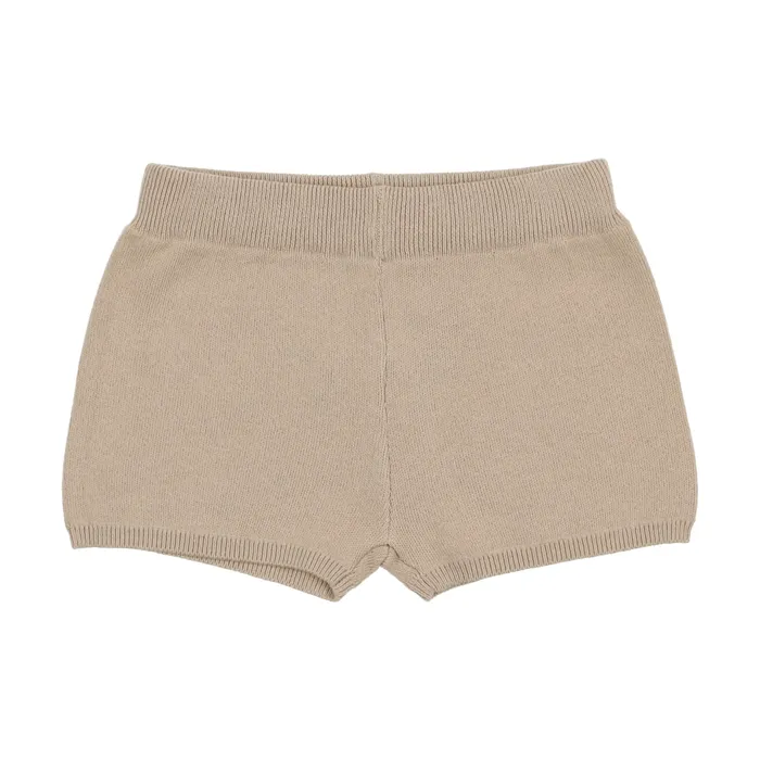 Analogie Earrings Analogie Knit Shorts Taupe