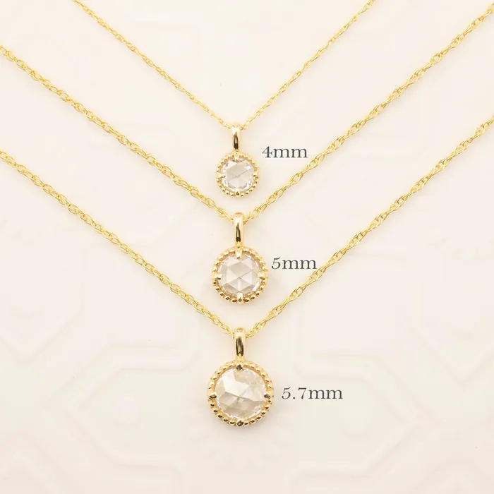 Envero Jewelry Necklaces Dahlia Charm Necklace Setting Envero Jewelry Necklaces Dahlia Charm Necklace Setting