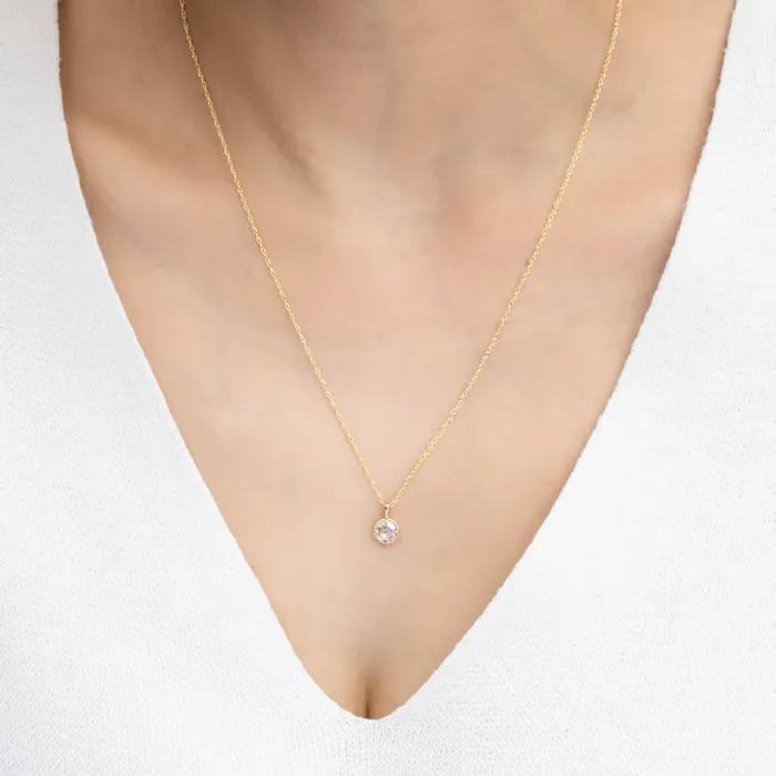 Envero Jewelry Necklaces Dahlia Charm Necklace Setting Envero Jewelry Necklaces Dahlia Charm Necklace Setting