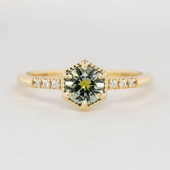 Envero Jewelry Rings Grace Setting Round cut