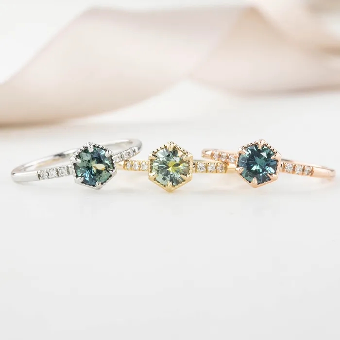 Envero Jewelry Rings Grace Setting Round cut Envero Jewelry Rings Grace Setting Round cut