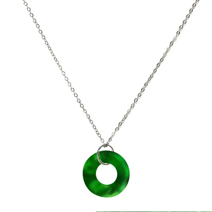 Necklaces Glass Hoop Necklace Bottled Up