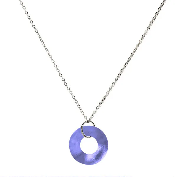 Necklaces Glass Hoop Necklace Bottled Up