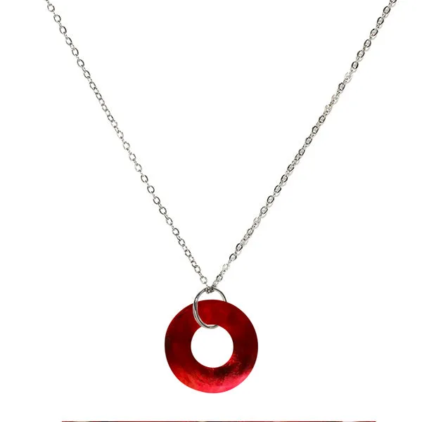 Necklaces Glass Hoop Necklace Bottled Up