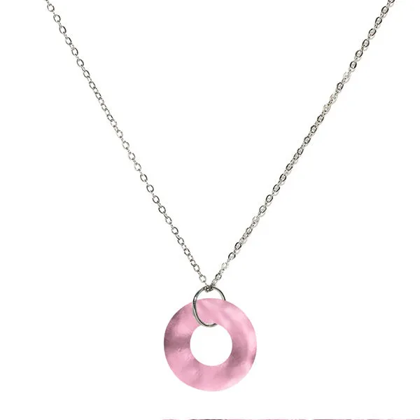 Necklaces Glass Hoop Necklace Bottled Up