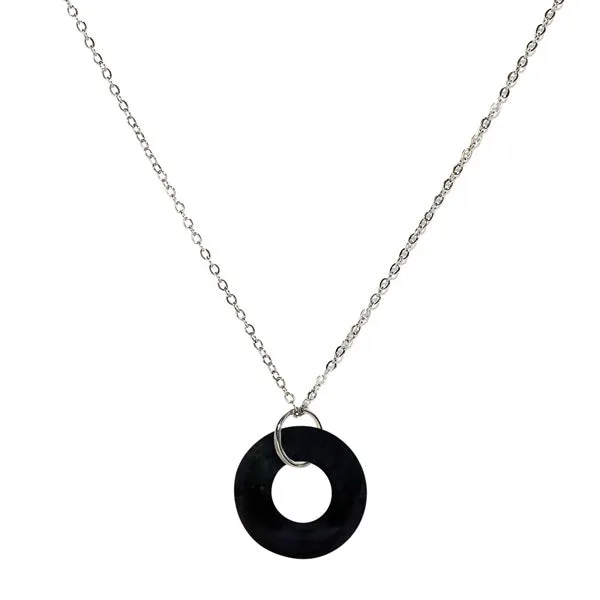 Necklaces Glass Hoop Necklace Bottled Up