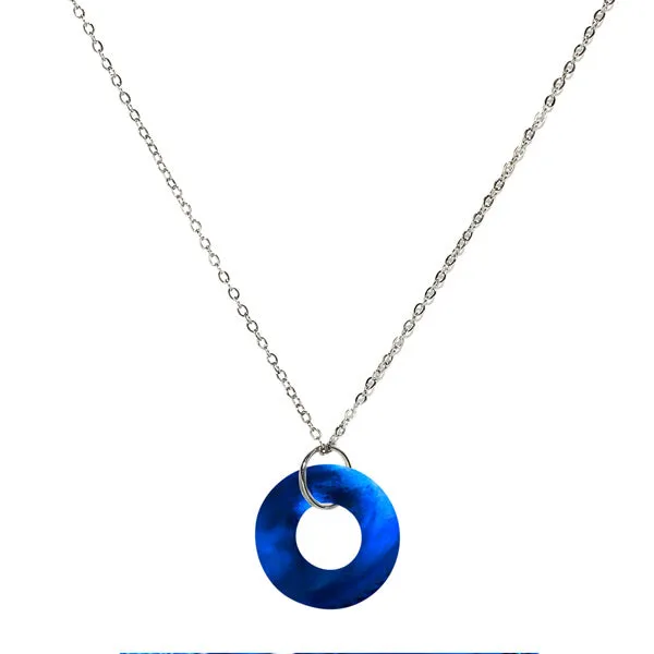 Necklaces Glass Hoop Necklace Bottled Up