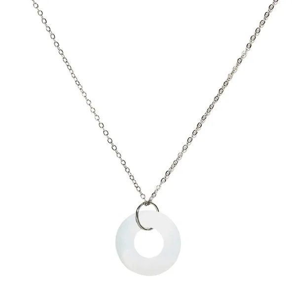 Necklaces Glass Hoop Necklace Bottled Up