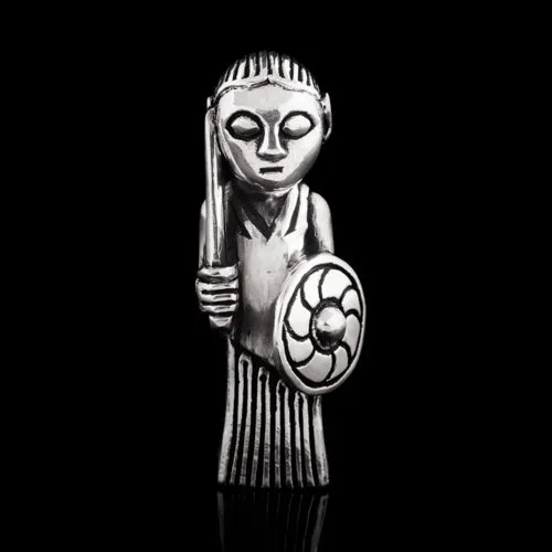 Northan Viking Silver Necklaces Valkyrie Pendant