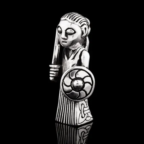 Northan Viking Silver Necklaces Valkyrie Pendant