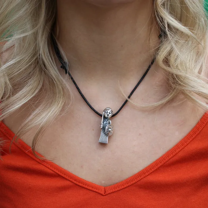 Northan Viking Silver Necklaces Valkyrie Pendant