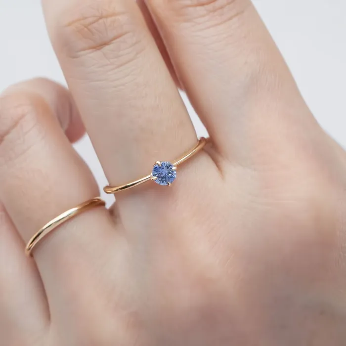 Rings Envero Jewelry Alice Ring 030ct Blue Ceylon Sapphire 14k Yellow Gold Rings Envero Jewelry Alice Ring 030ct Blue Ceylon Sapphire 14k Yellow Gold