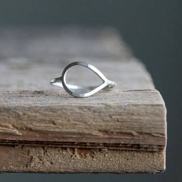 Rings Open Petal Ring Rebecca Haas