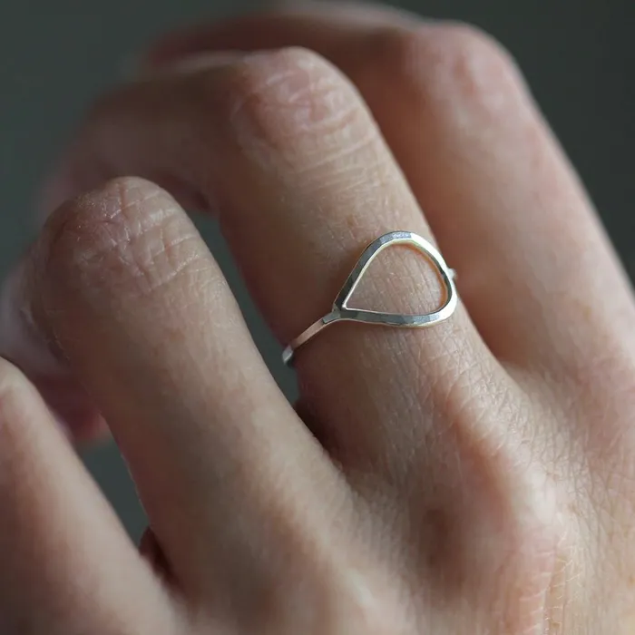 Rings Open Petal Ring Rebecca Haas Rings Open Petal Ring Rebecca Haas