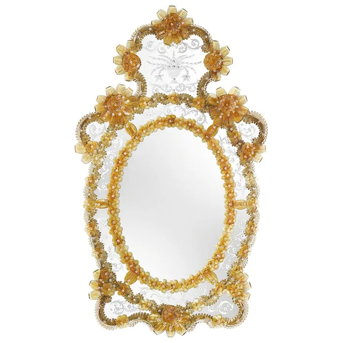 Mirror 600 Line SGIORGIO Art 0970 MuranoVItrum Home Decor Earrings