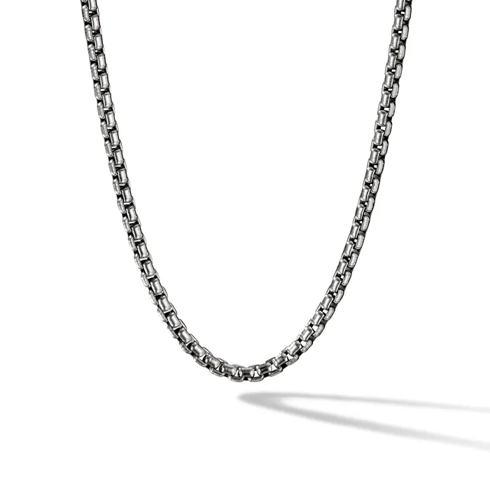 Necklaces David Yurman Box Chain Necklace in Sterling Silver 36mm