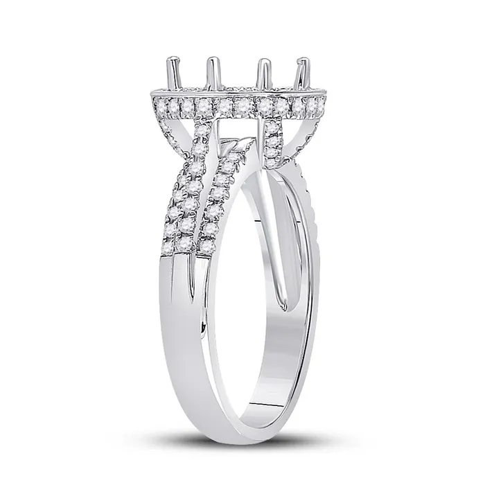 12CTWDiamond SM 2 12CTCRD BRIDAL RING gndatlanta Rings