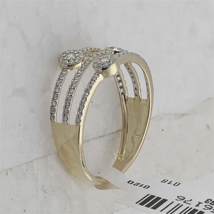 10k Yellow Gold Round Diamond Band Ring 13 Cttw gndatlanta Rings