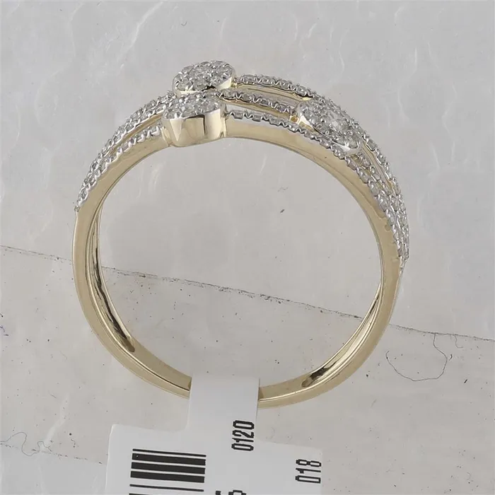 10k Yellow Gold Round Diamond Band Ring 13 Cttw gndatlanta Rings
