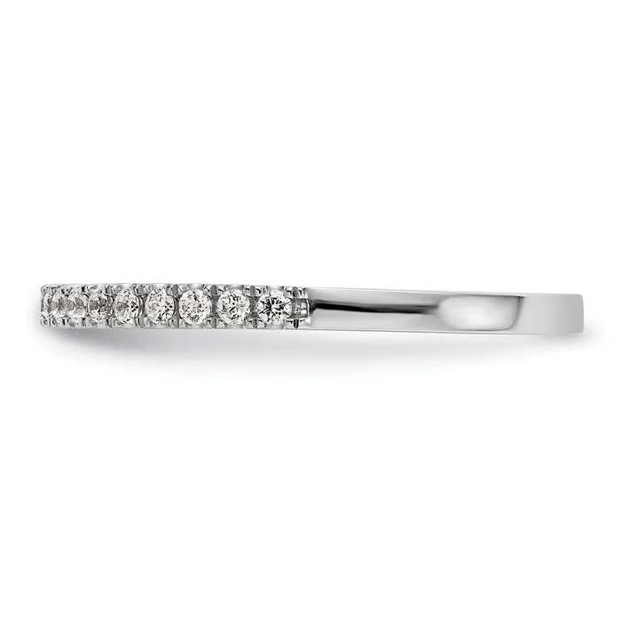 14k White Gold 15 Ct Lab Grown Diamond VSSI G Wedding Band Ring Goldia Rings