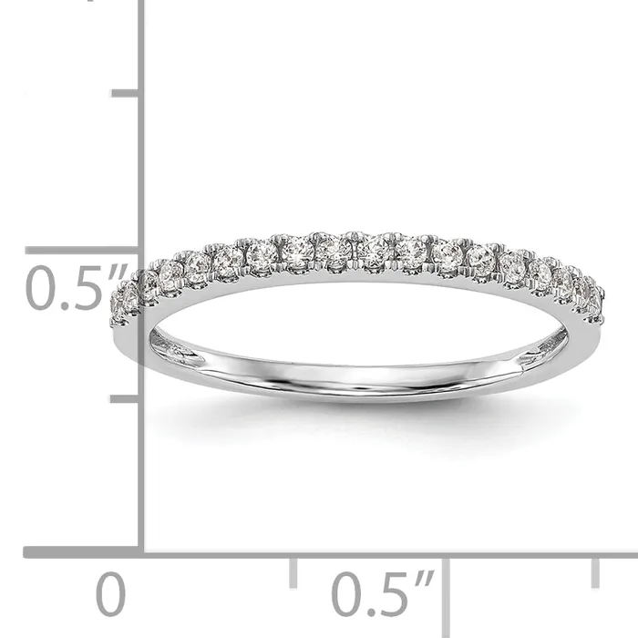 14k White Gold 15 Ct Lab Grown Diamond VSSI G Wedding Band Ring Goldia Rings