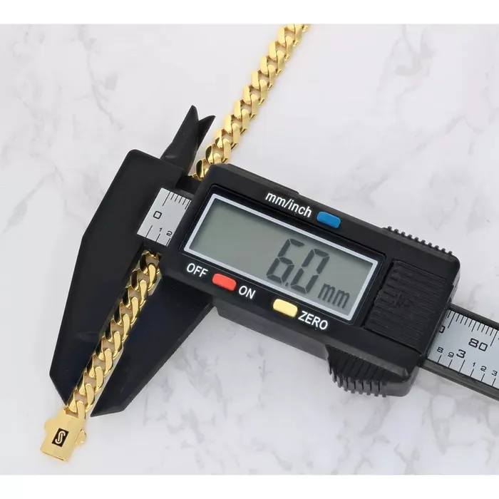 14k Yellow Gold Royal Monaco Miami Cuban Link 6mm Chain Pendant Necklace 22 Goldiacom Necklaces