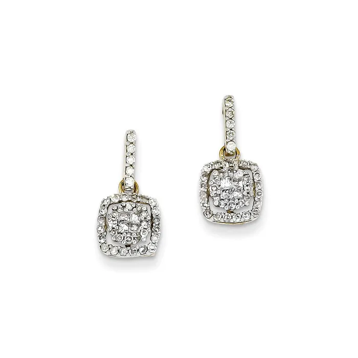 Earrings Goldia 14k Yellow Gold Dia Earrings