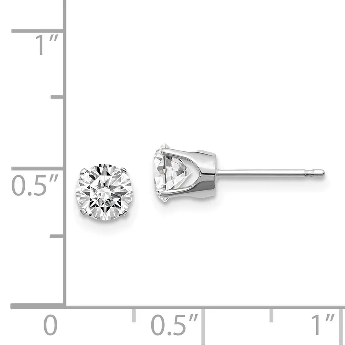 goldiaca 14kw 100ct I1 J K Diamond Stud Push on Post Earrings Earrings