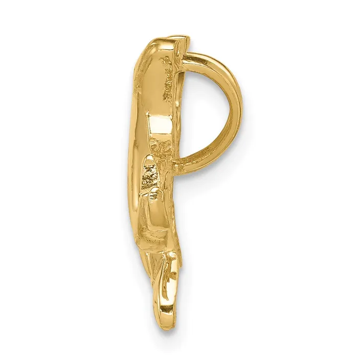 Goldia PreStyled Sets 14k Yellow Gold Polished Dolphins Slide