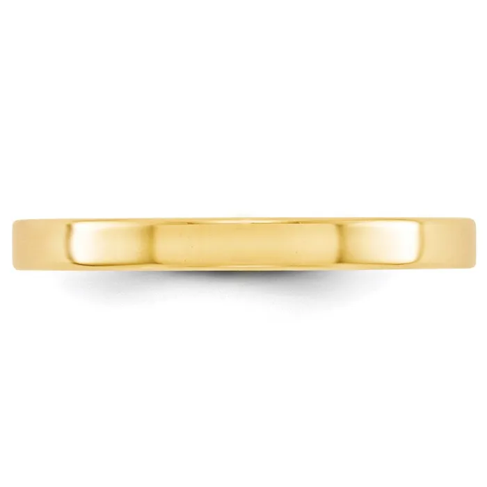 Goldia Rings Solid 10K Yellow Gold 25mm Light Weight Flat MensWomens Wedding Band Ring Size 65 Goldia Rings Solid 10K Yellow Gold 25mm Light Weight Flat MensWomens Wedding Band Ring Size 65