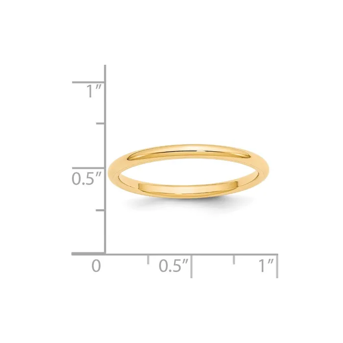Goldia Rings Solid 10K Yellow Gold 2mm Standard Comfort Fit MensWomens Wedding Band Ring Size 75 Goldia Rings Solid 10K Yellow Gold 2mm Standard Comfort Fit MensWomens Wedding Band Ring Size 75