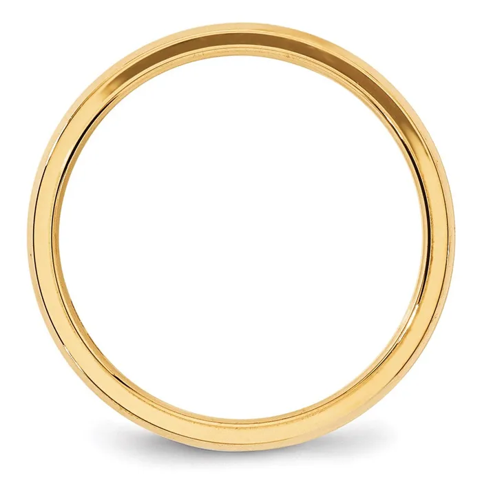 Goldia Rings Solid 10K Yellow Gold 4mm Bevel Edge Comfort Fit MensWomens Wedding Band Ring Size 115 Goldia Rings Solid 10K Yellow Gold 4mm Bevel Edge Comfort Fit MensWomens Wedding Band Ring Size 115
