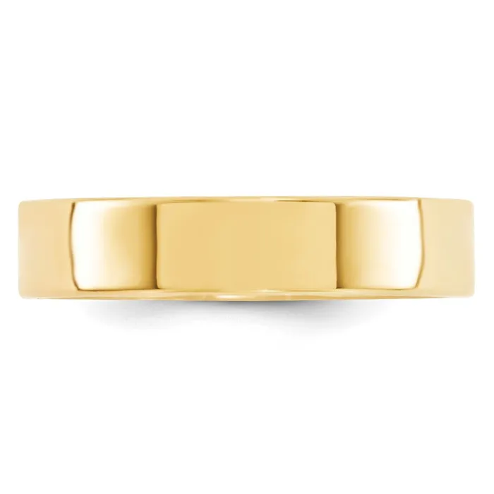 Goldia Rings Solid 10K Yellow Gold 5mm Standard Flat Comfort Fit MensWomens Wedding Band Ring Size 95 Goldia Rings Solid 10K Yellow Gold 5mm Standard Flat Comfort Fit MensWomens Wedding Band Ring Size 95