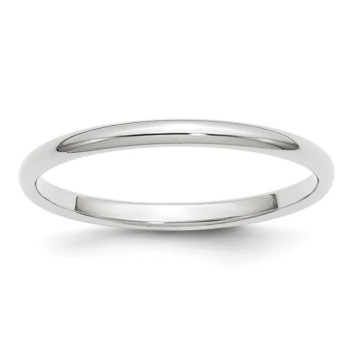 Goldia Rings Solid 14K Yellow Gold White Gold 2mm HalfRound MensWomens Wedding Band Ring Size 4 Goldia Rings Solid 14K Yellow Gold White Gold 2mm HalfRound MensWomens Wedding Band Ring Size 4