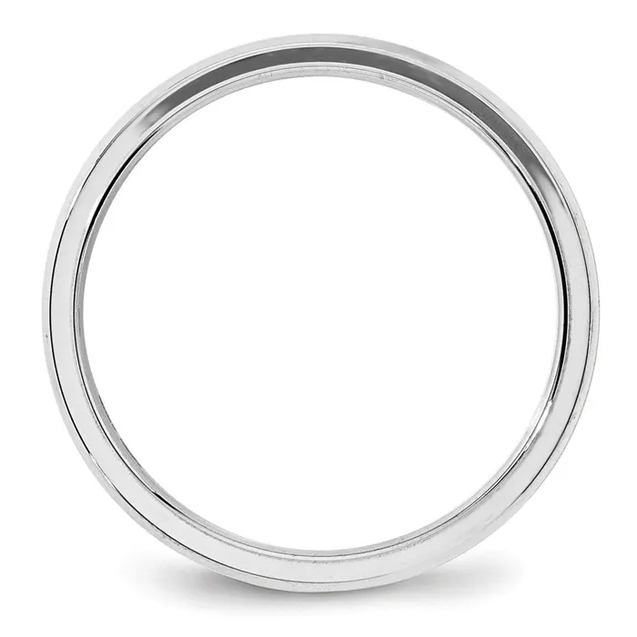 Goldia Solid 10K White Gold 4mm Bevel Edge Comfort Fit MensWomens Wedding Band Ring Size 95 Rings Goldia Solid 10K White Gold 4mm Bevel Edge Comfort Fit MensWomens Wedding Band Ring Size 95 Rings