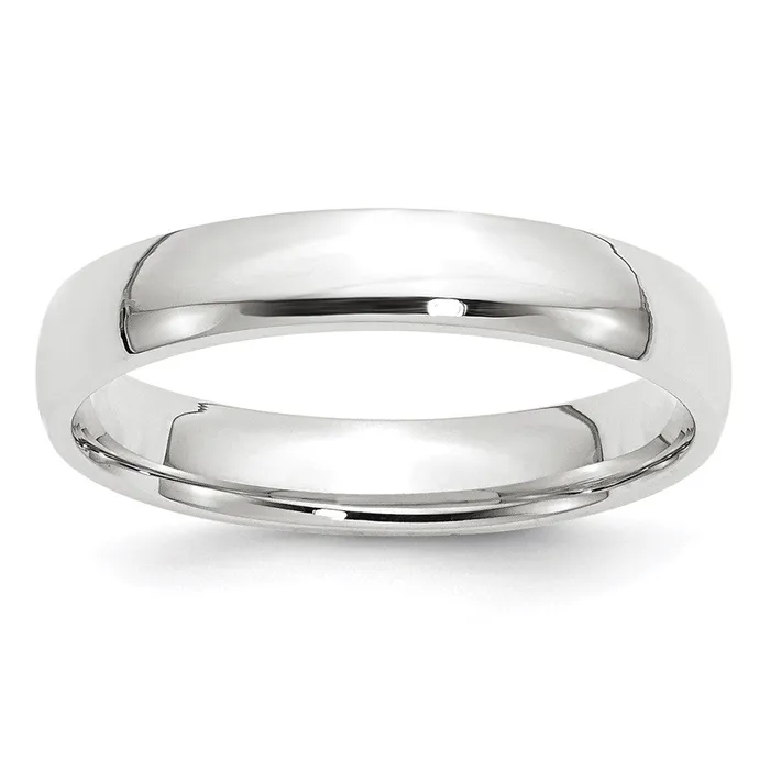 Goldia Solid 14K White Gold 4mm Light Weight Comfort Fit MensWomens Wedding Band Ring Size 85 Rings Goldia Solid 14K White Gold 4mm Light Weight Comfort Fit MensWomens Wedding Band Ring Size 85 Rings