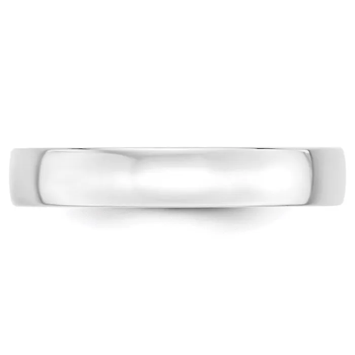 Goldia Solid 14K White Gold 4mm Light Weight Comfort Fit MensWomens Wedding Band Ring Size 85 Rings Goldia Solid 14K White Gold 4mm Light Weight Comfort Fit MensWomens Wedding Band Ring Size 85 Rings