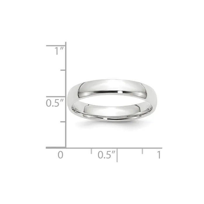 Goldia Solid 14K White Gold 4mm Light Weight Comfort Fit MensWomens Wedding Band Ring Size 85 Rings Goldia Solid 14K White Gold 4mm Light Weight Comfort Fit MensWomens Wedding Band Ring Size 85 Rings