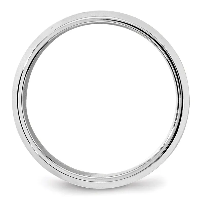 Goldia Solid 14K White Gold 7mm Bevel Edge Comfort Fit MensWomens Wedding Band Ring Size 11 Rings Goldia Solid 14K White Gold 7mm Bevel Edge Comfort Fit MensWomens Wedding Band Ring Size 11 Rings