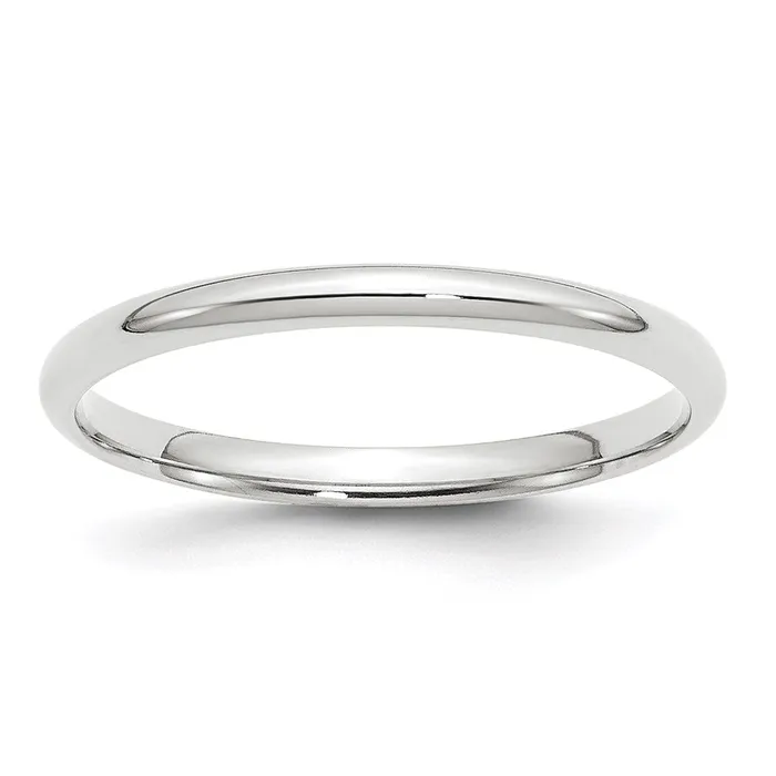 Goldia Solid 18K White Gold 2mm Light Weight Comfort Fit MensWomens Wedding Band Ring Size 95 Rings Goldia Solid 18K White Gold 2mm Light Weight Comfort Fit MensWomens Wedding Band Ring Size 95 Rings