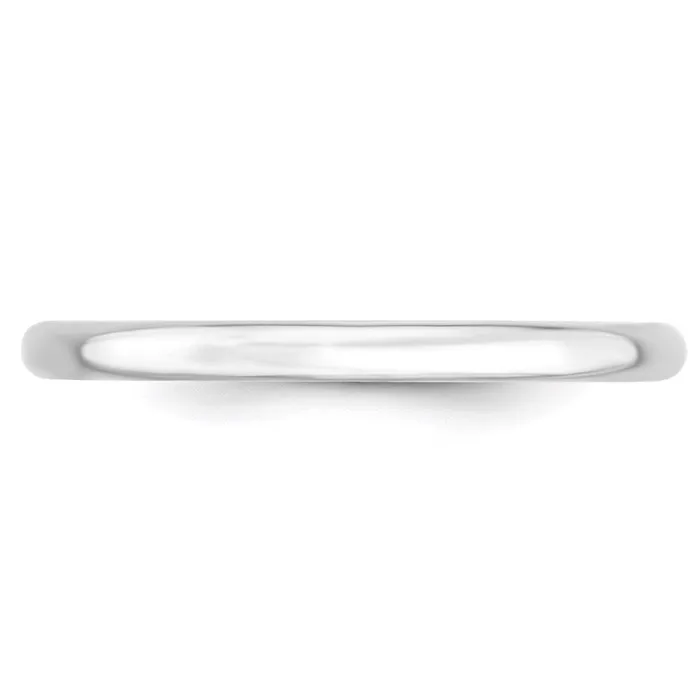 Goldia Solid 18K White Gold 2mm Light Weight Comfort Fit MensWomens Wedding Band Ring Size 95 Rings Goldia Solid 18K White Gold 2mm Light Weight Comfort Fit MensWomens Wedding Band Ring Size 95 Rings