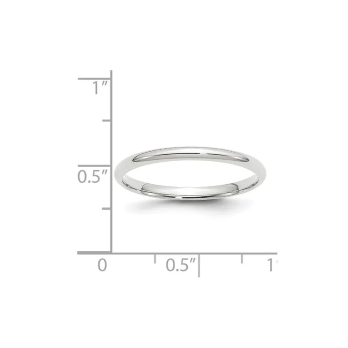 Goldia Solid 18K White Gold 2mm Light Weight Comfort Fit MensWomens Wedding Band Ring Size 95 Rings Goldia Solid 18K White Gold 2mm Light Weight Comfort Fit MensWomens Wedding Band Ring Size 95 Rings