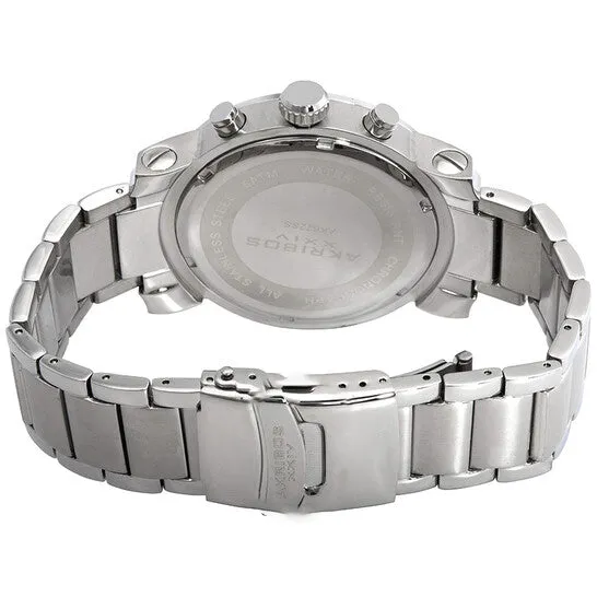 JMS always Bracelets Original Akribos Grandiose Chronograph Silver Dial Stainless Steel Mens Watch AK622SS JMS always Bracelets Original Akribos Grandiose Chronograph Silver Dial Stainless Steel Mens Watch AK622SS