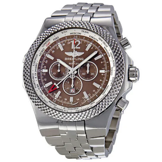 JMS always Bracelets Original Breitling Bentley GMT Bronze Dial Stainless Steel Mens Watch A4736212Q554SS JMS always Bracelets Original Breitling Bentley GMT Bronze Dial Stainless Steel Mens Watch A4736212Q554SS
