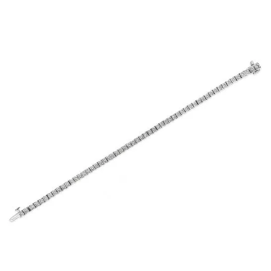 JMS always Bracelets Original Haus of Brilliance 925 Sterling Silver 10 Cttw Diamond Square Frame MiracleSet Tennis Bracelet IJ Color I3 Clarity 8 JMS always Bracelets Original Haus of Brilliance 925 Sterling Silver 10 Cttw Diamond Square Frame MiracleSet Tennis Bracelet IJ Color I3 Clarity 8