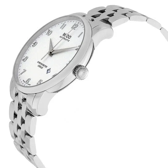 JMS always Bracelets Original Mido Baroncelli Jubilee Silver Dial Stainless Steel Mens Watch M86904111 JMS always Bracelets Original Mido Baroncelli Jubilee Silver Dial Stainless Steel Mens Watch M86904111