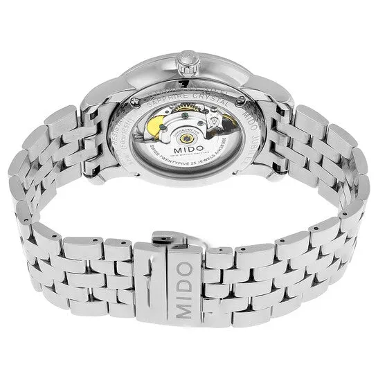 JMS always Bracelets Original Mido Baroncelli Jubilee Silver Dial Stainless Steel Mens Watch M86904111 JMS always Bracelets Original Mido Baroncelli Jubilee Silver Dial Stainless Steel Mens Watch M86904111