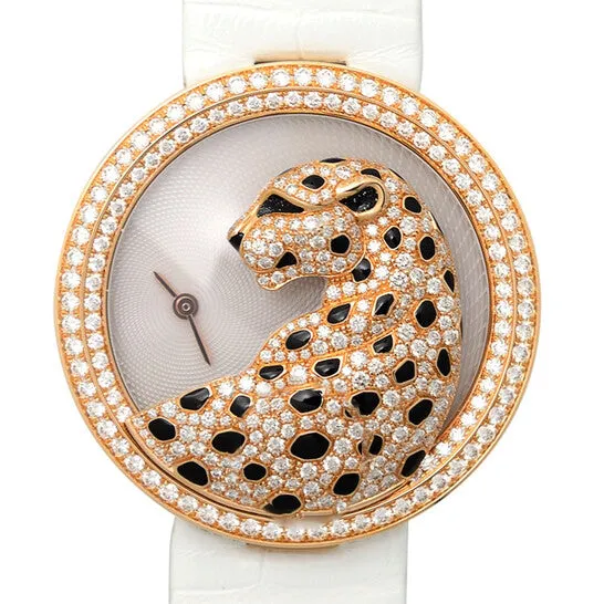 JMS always Necklaces Original Cartier Panthere Divine Mother Of Pearl Dial 18k Rose Gold Dial Ladies Watch HPI00762 JMS always Necklaces Original Cartier Panthere Divine Mother Of Pearl Dial 18k Rose Gold Dial Ladies Watch HPI00762